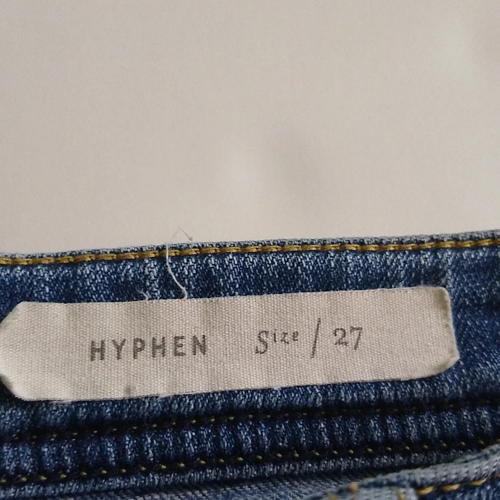Anthropologie Pilcro and the‎ Letterpress Hyphen denim jean shorts 27